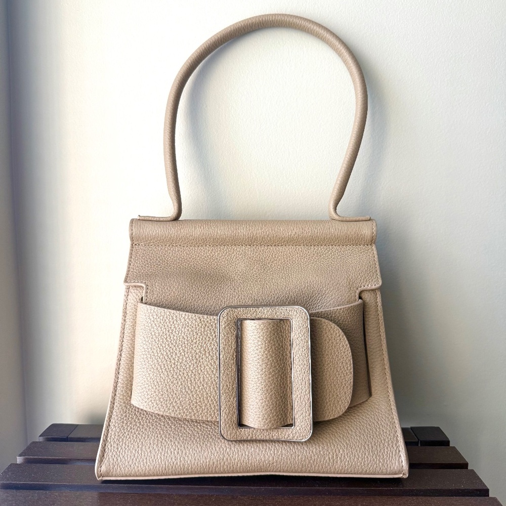 Boyy Karl 24 Soft Leather Satchel Bag Trench Beige $1700